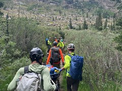 CMC Members Help Rescue Stranded Hiker