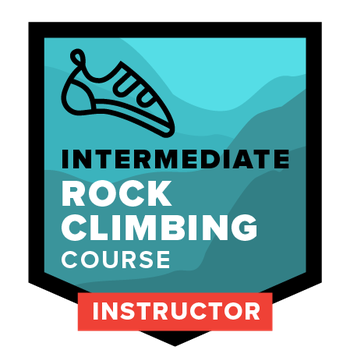 Intermediate Rock Climbing Course Instructor