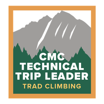 CMC Technical Trip Leader: Trad Climbing