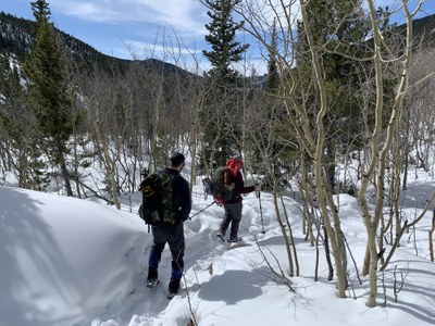 Advanced Snowshoe – Abyss Lake TH - Abyss Lake Trail