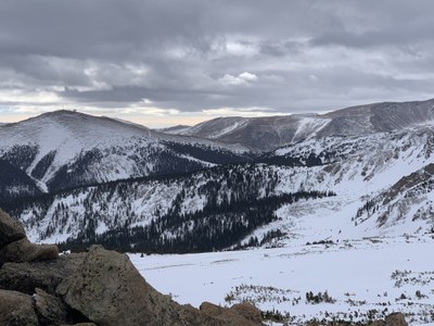 Advanced Snowshoe – Berthoud Pass - Second Creek TH to Twin Cones