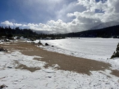 Advanced Snowshoe – Sandbeach Lake - RMNP