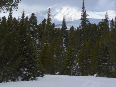 Backcountry Nordic Skiing – Brainard Lake Rec Area - Red Rock TH - CMC Ski Trail 814.2