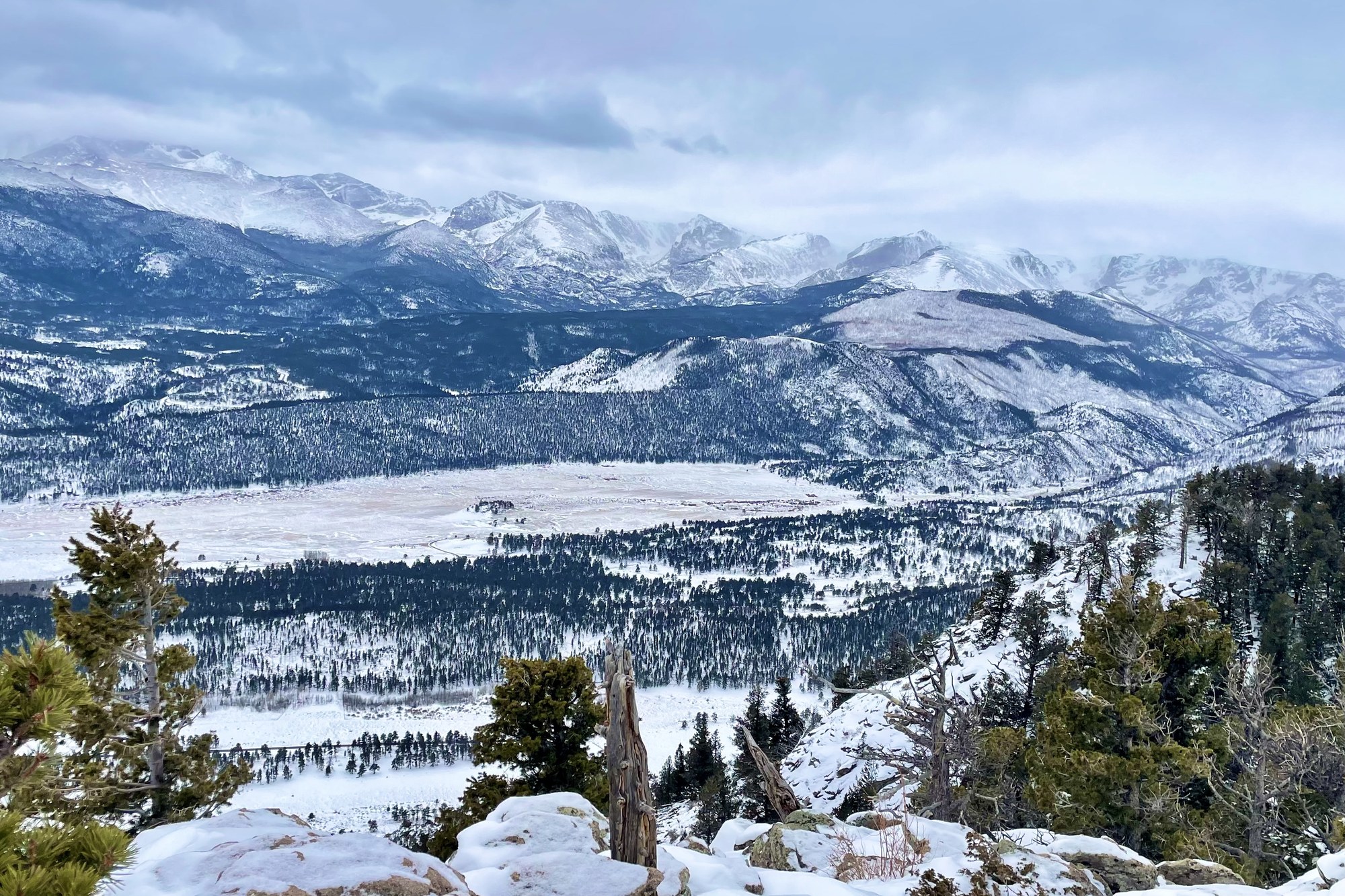 Basic Snowshoe – Deer Mountain, Rocky Mountain National Park Snowshoe ...