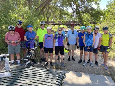 Bike – Hare & Terrapin combined ride on the Highline Canal to the end and return. The ride is on mostly paved bike paths with a few busy street crossings.