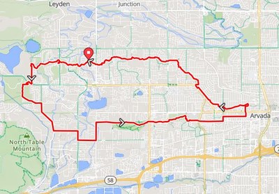 Bike – Ralston Creek Trail to Easley Road to Van Bibber Creek Trail Loop