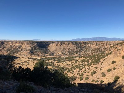 Hiking – Anthropology hike to Cucharas Canyon.