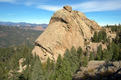 Hiking – Forest Service road to Noddle Heads.