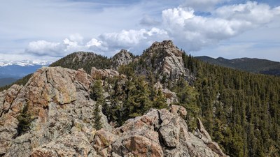 Hiking – Golden Gate Canyon State Park - Tremont Ridge to Tremont Mountain