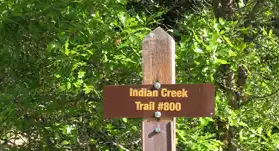 Hiking – Indian Creek Trailhead - Indian Creek Trail