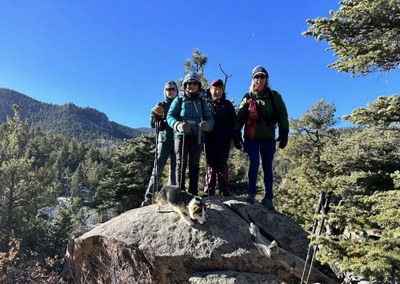 Hiking – Lake Isabel Recreation Area - Logging Road at San Isabel