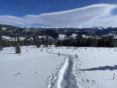 Intermediate Snowshoe – Gold Hill Trail