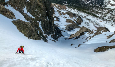 Mountaineering – Advanced Couloir Climb - Skywalker Couloir on S. Arapaho (traverse to N. Arapaho?)