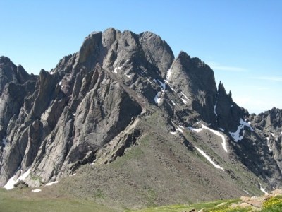 Mountaineering – Crestone Peak (14,299 feet), class 3 scramble