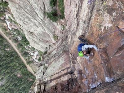 Rock Climb – Eldorado Canyon State Park