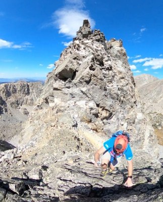 Scramble – Fools Peak (12,953 feet) North Ridge, class 3/4
