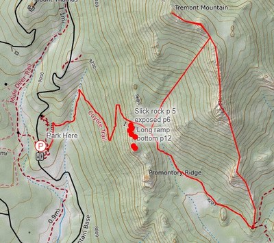 Scramble – Golden Gate Canyon State Park - Tremont Ridge to Tremont Mountain