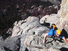 Scramble – Greyrock Mountain Weenie Route and Aguille de Grayrock, class 4 scrambling