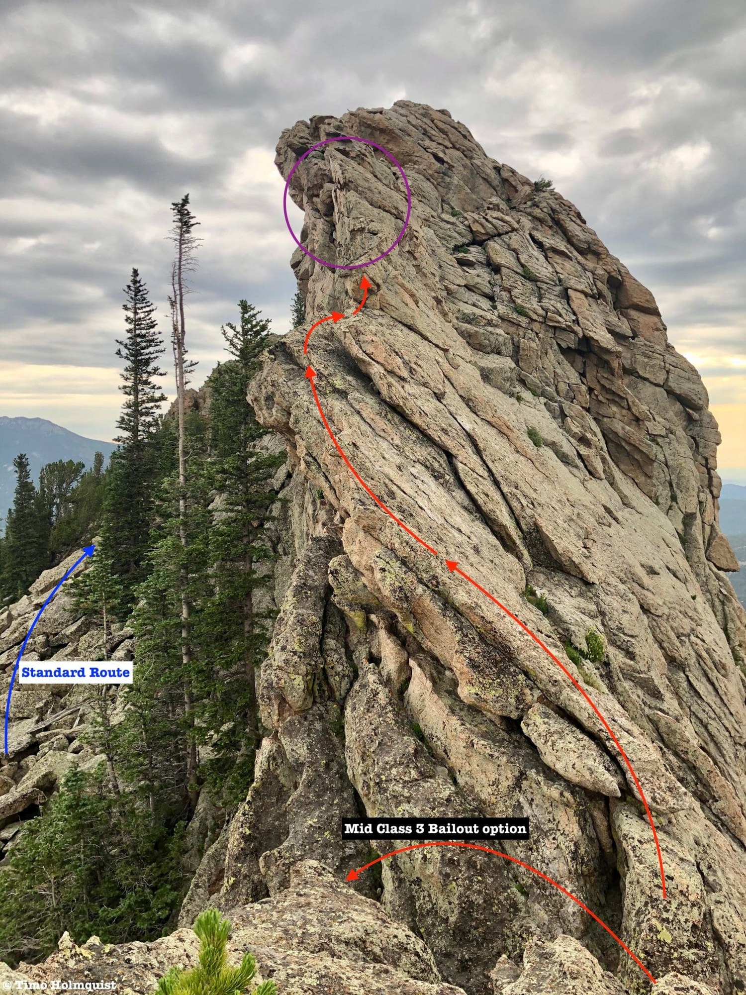 Scramble – Lookout Mountain (10753 feet) and Horsetooth Mountain, class ...