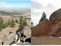 Scramble – Northeast Ridge Eldorado Moutain (8341 feet), class 3 scramble with class 4 summit block