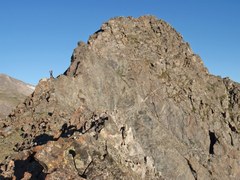 Scramble – Pacific Peak (13,950) east ridge, class 3 scramble