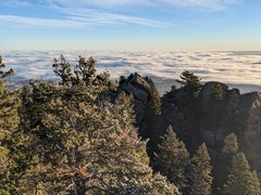 Scramble – Sunrise on Nebel Horn (off Fern Canyon saddle)