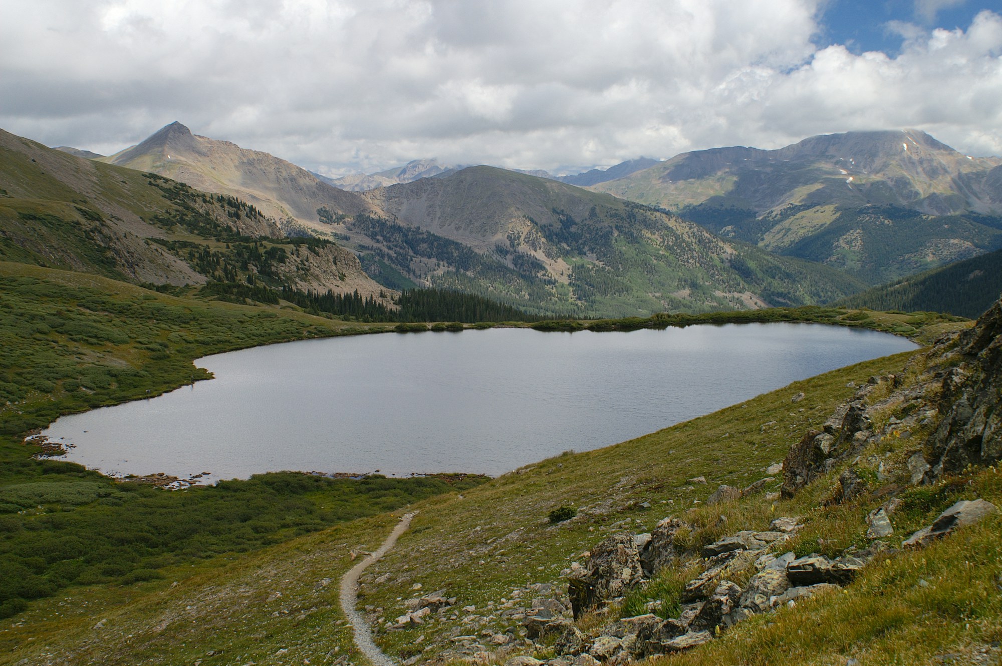 Ptarmigan Lake The Colorado Mountain Club   Image