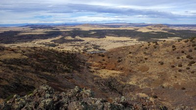 Black Mesa, OK and Capulin Volcano, NM