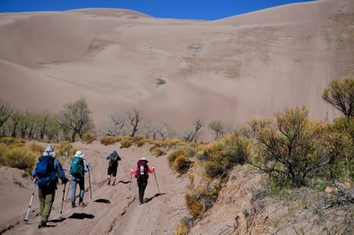 3-Day Great Sand Dunes Backcountry from Point of No Return TH