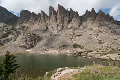 2-Day: Sky Pond from Bear Lake TH