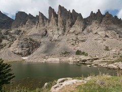 2-Day: Sky Pond from Bear Lake TH