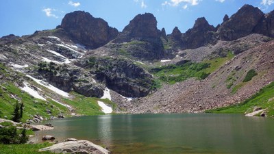 BPX 3-Day: Willow and Salmon Lakes from Mesa Cortina TH