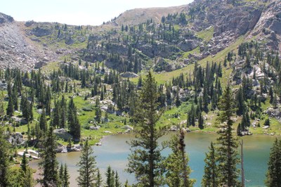 Columbine Lakes via Caribou Pass