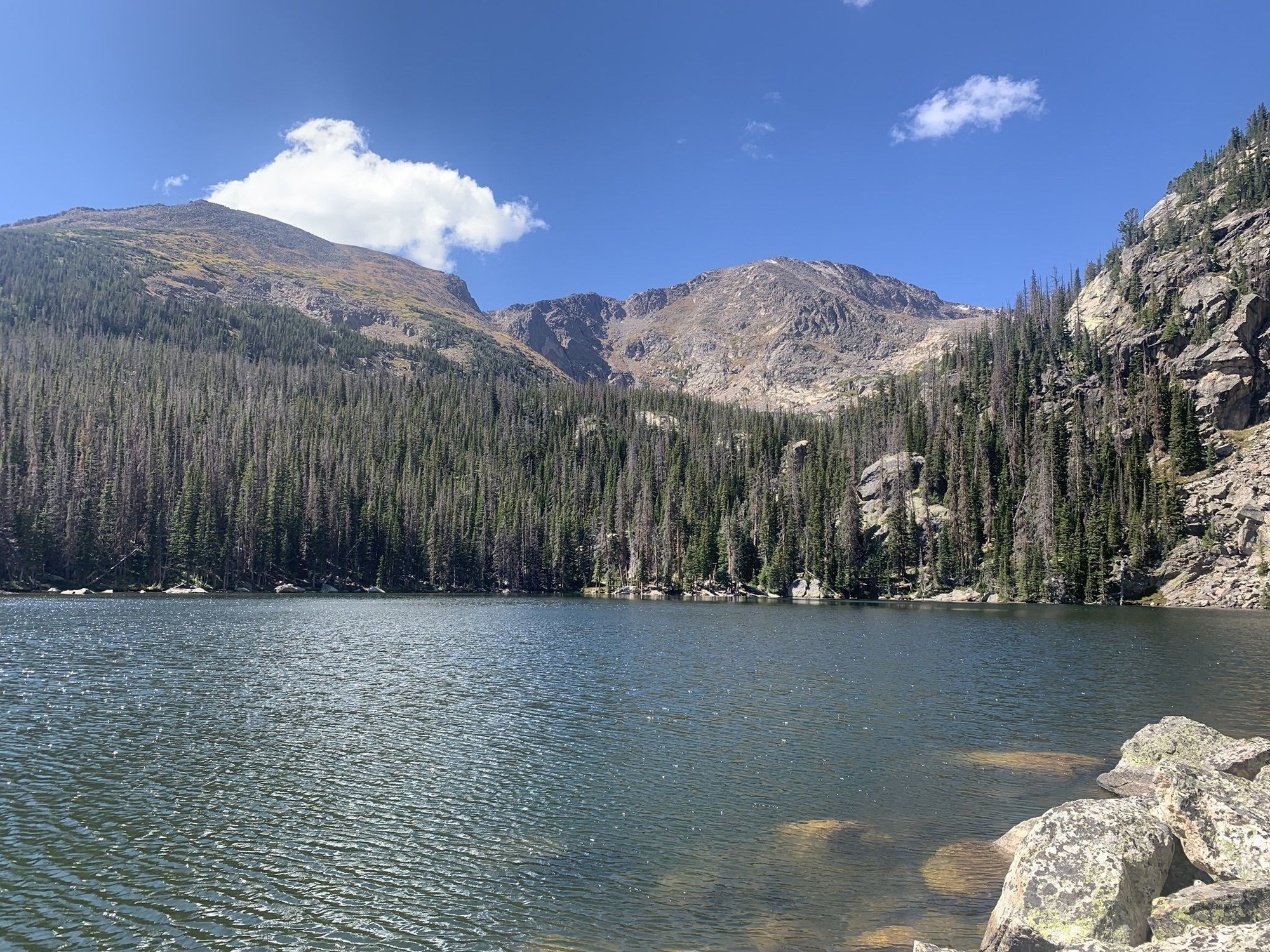 Lake Ypsilon The Colorado Mountain Club   Image