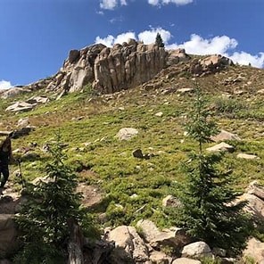 Twin Cones from Kenosha Pass