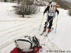 Pulk (winter sled) seminar