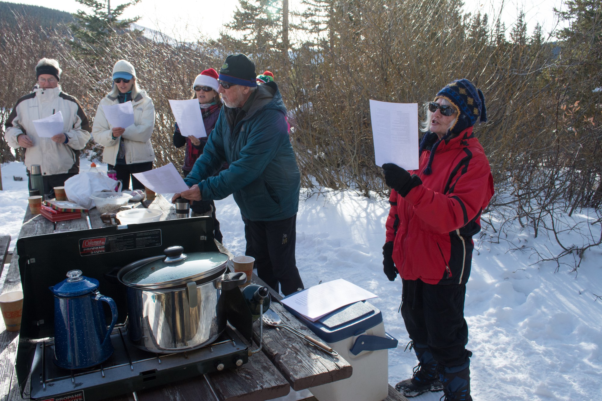 Caroling and Hot Chocolate at Echo Lake — The Colorado Mountain Club